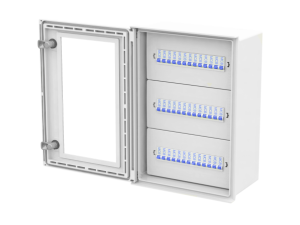 Allbrox distribution board enclosure for industrial electrical distribution and power management systems.