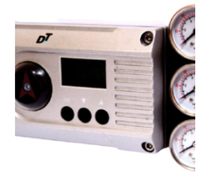 Industrial valve positioner for precise control valve positioning and automated process control applications.