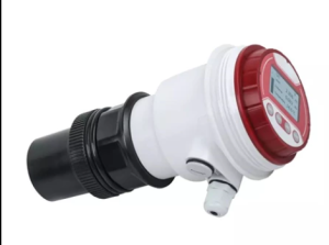 Compact Supmea ultrasonic level transmitter for reliable non-contact level measurement in industrial automation systems.
