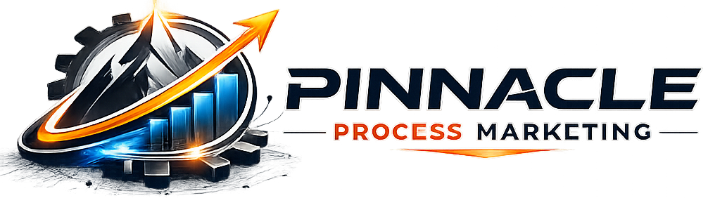 Pinnacle Process Marketing Logo Engineering and Industrial Marketing